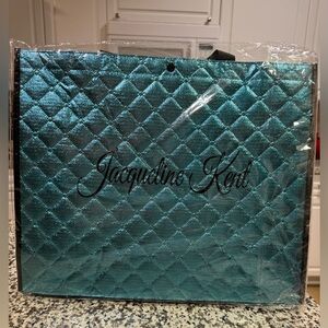 Jacqueline Kent Turquoise tote bag!! BRAND NEW!!